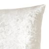 20 x 20 Shimmering Polyester Accent Pillow, Set of 4, Cream