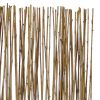 78 Inch Elongated Bamboo Branch Pattern Single Panel Screen, Brown