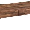 Industrial 3 Drawer Writing Desk with X Legs, Brown and Black