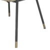 Cid 25 Inch Modern Dining Chair, Tight Back, Vegan Faux Leather, Beige