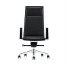 Cid 27 Inch Modern Swivel Office Chair, Tall Back, Reclining, Dark Gray