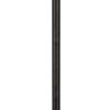 Eli 60 Inch Tiffany Style Floor Lamp, Glass Shade, Metal Base, Antique Bronze