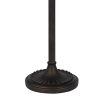 Xia 61 Inch Tiffany Style Vintage Floor Lamp, Glass Shade, Antique Bronze