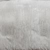 Jay 7 Piece Queen Comforter Set, White Polyester Velvet Deluxe Texture