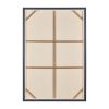 40 x 60 Hand Drawn Canvas Wall Art, Polyester, Textured Distressed, Beige