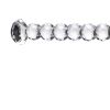 11 Inch Necklace and Jewelry Stand, SImple Design, Crystal Clear Finish