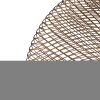 14 Inch Round Wall Mounted Lamp, Iron Mesh and Hardware, Gold Finished