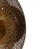 14 Inch Round Wall Mounted Lamp, Iron Mesh and Hardware, Gold Finished