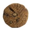 14 Inch Stool Table, Rustic Style, Tree Log Design, Distressed Wood Brown
