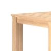 Syka 35 Inch Modern Coffee Table, Acacia Wood, Plank Top, Natural Brown