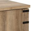 Classic 47 Inch Coffee Table, Lift Top, Concealed Storage, Light Brown Wood
