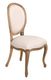 Farmhouse Casual Dining Chair (Color: black)