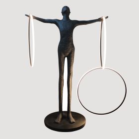Balance of Light Statue Floor Lamp 84 inches (Color: )