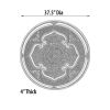 White Cherub Ceiling Medallion