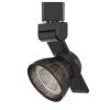 12W Integrated LED Metal Track Fixture with Mesh Head, Black and Bronze