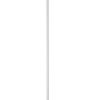 3 Way Torchiere Floor Lamp with Frosted Glass shade and Stable Base, White