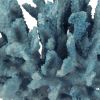 Pax 10 Inch Faux Coral Accent Tabletop Decor, Powder Blue Polyresin