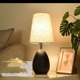Touch Dimmable Bedside Table Lamp In Bedroom (Option: Type A black light-button switch)